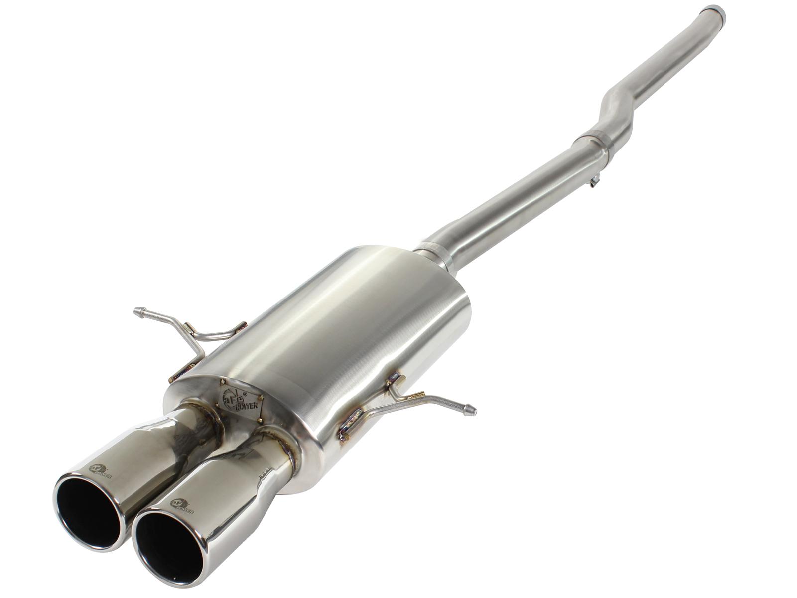 AFE MACH Force-Xp 2-1/2 IN 304 Stainless Steel Cat-Back Exhaust System (2007-2015 Cooper, Cooper, Cooper, Cooper, Cooper) - 49-36318