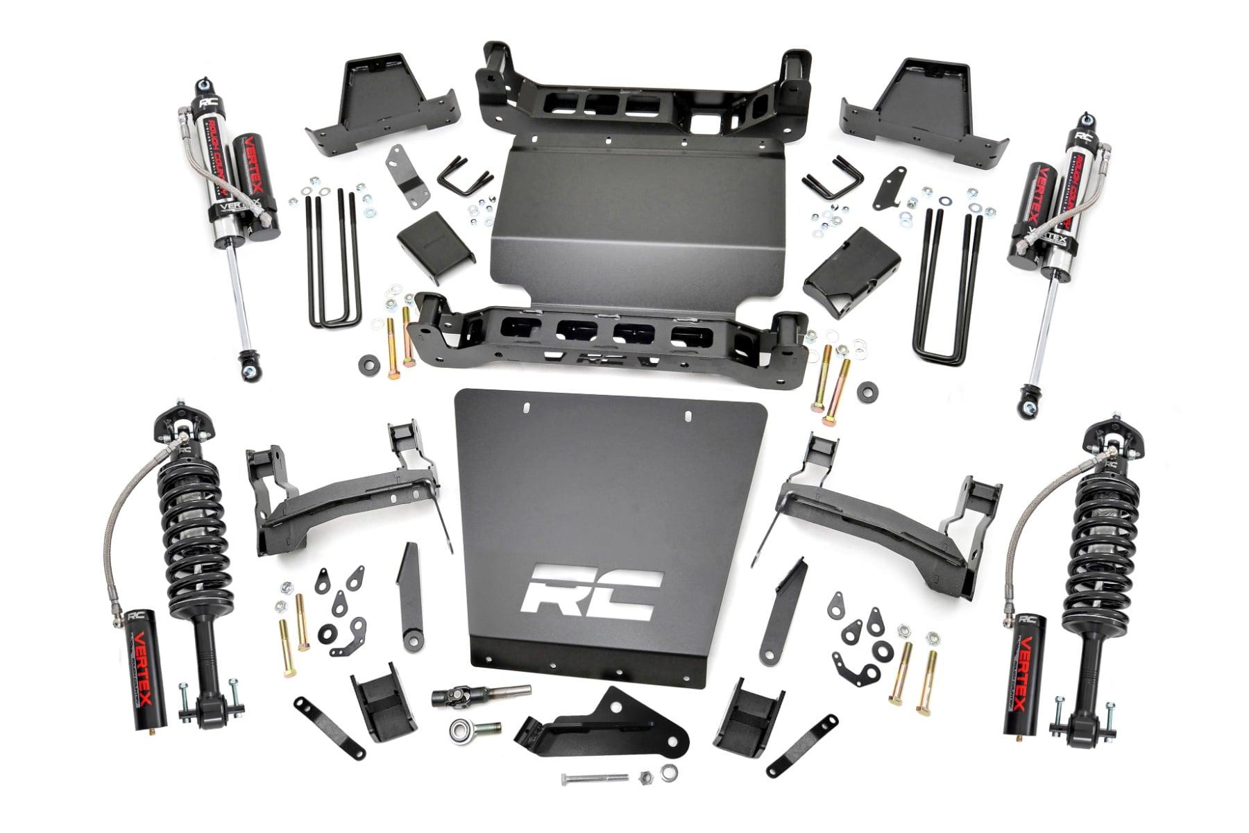 Rough Country 7 Inch Lift Kit Bracket Vertex 14-16 Chevy/GMC 1500 Rough Country (2014-2018 Sierra 1500, Silverado 1500) - 29850