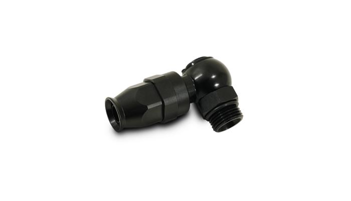 Vibrant Performance Banjo Hose End For Ptfe Lined Flex Hose, Hose Size: -10 An - Bolt Size: -10 Orb - 29930