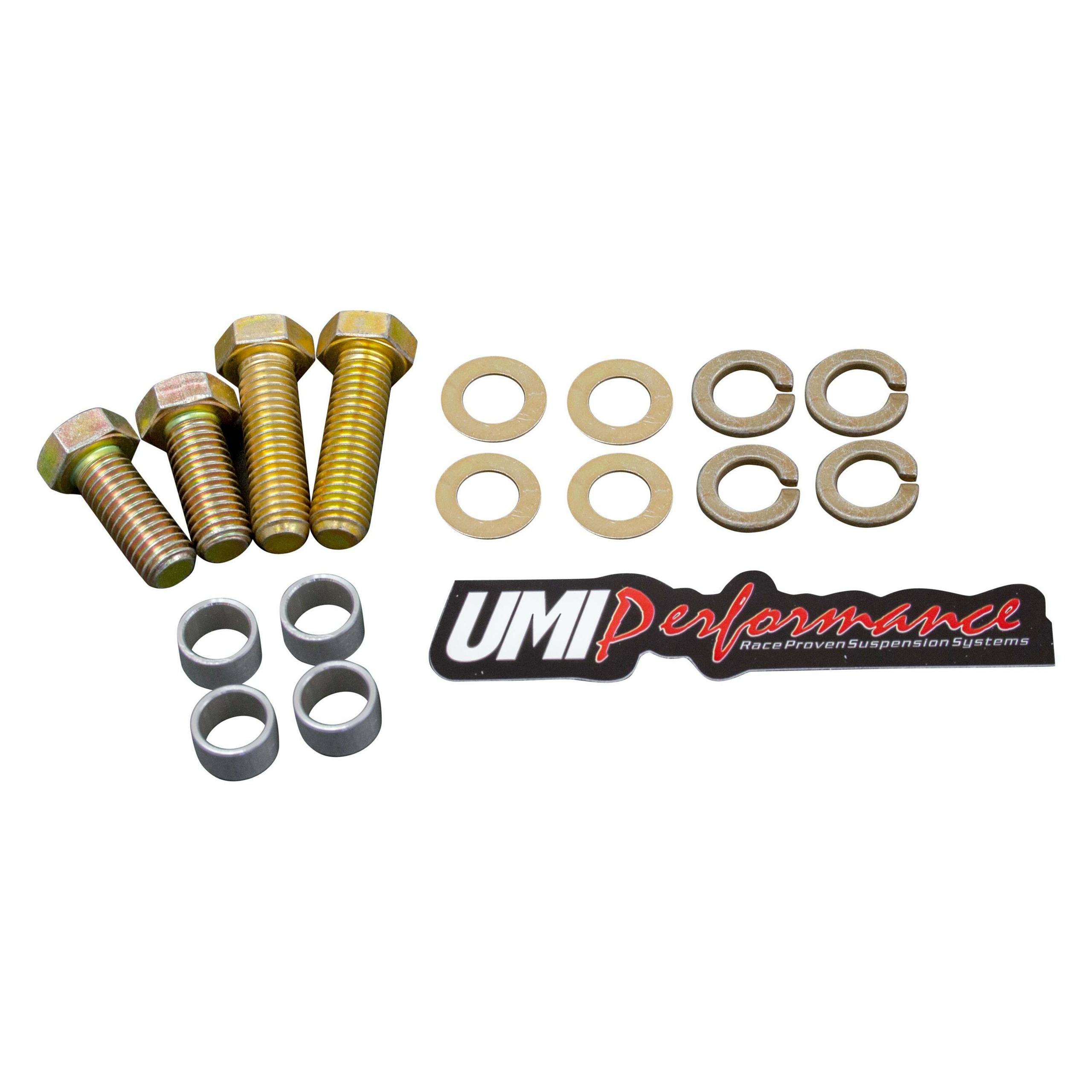 UMI Performance 1982-2002 GM F-Body Rear Torque Arm Hardware Kit, Moser 12-Bolt - 2998