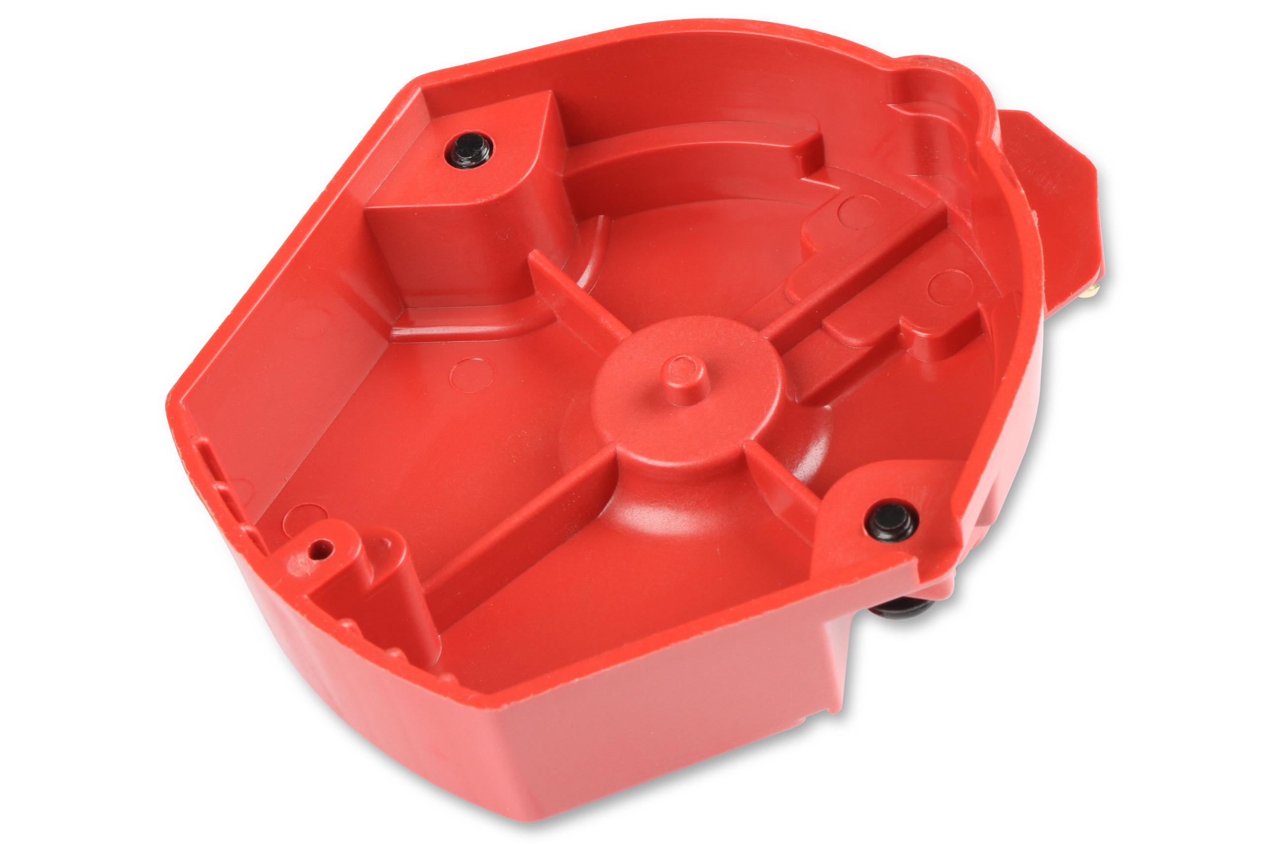 Msd 8416 Distributor Cap And Rotor, Gm Hei Distributor, Red