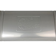 AFE MACH Force-Xp 304 Stainless Steel Muffler (2-1/2 IN ID Center/Offset x 9 IN W x 4 IN H x 18 IN L - Oval Body) - 49M30019