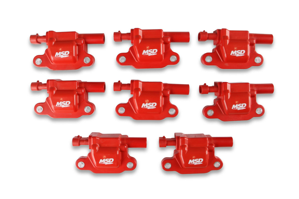 Msd 82658 Coils, Gm Ls2/3/4/7/9, 05-13, 8-Pack