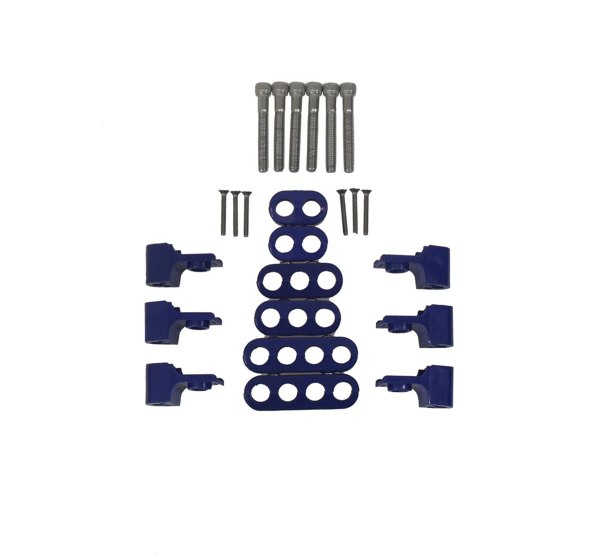 TAYLOR CABLE 10.4 Horizontal Wire Loom Kit blue  - 42561