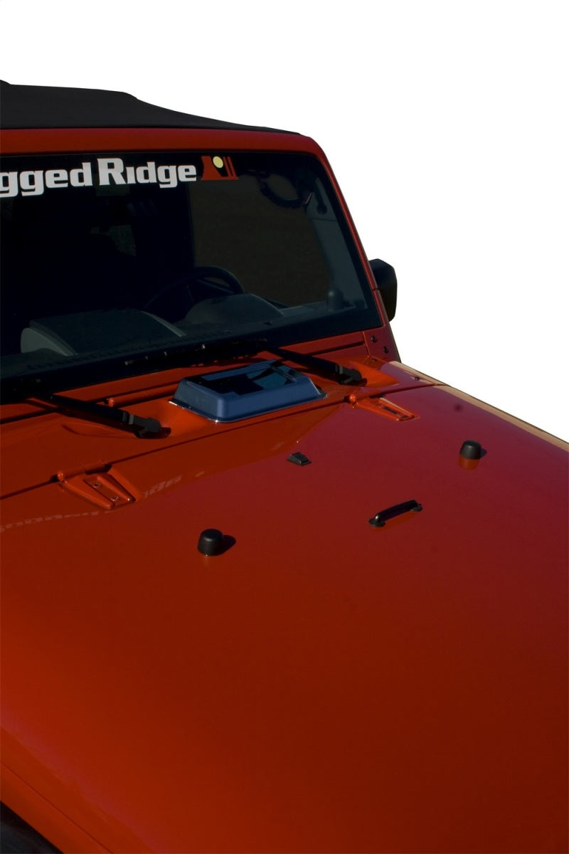 Rugged Ridge Cowl Vent Scoop Chrome; 98-18 Jeep Wrangler Tj/Jk - 11352.11