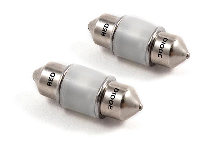 Diode Dynamics - DD0294P - 29mm HP6 Red (pair) (2013-2016 RDX,2018-2020 Crosstrek) - DD0294P