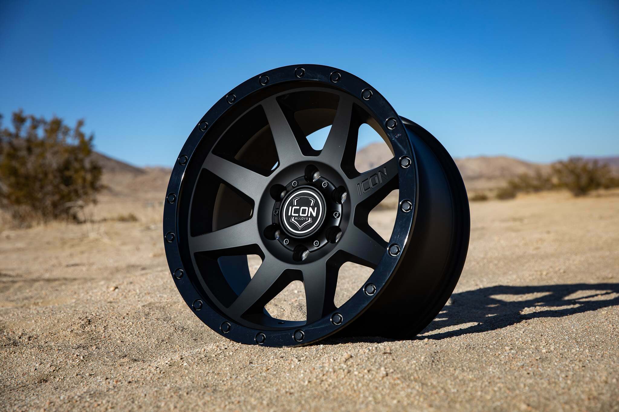 Icon Alloys Rebound Dbl Blk - 17 X 8.5 / 5 X 5 / -6Mm / 4.5" Bs - 1817857345DB