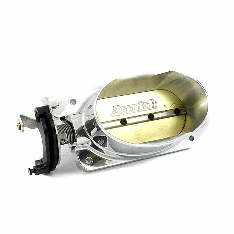 Accufab High Flow Single Blade Oval Throttle Body (96-98 Cobra ; 2001 Bullitt)