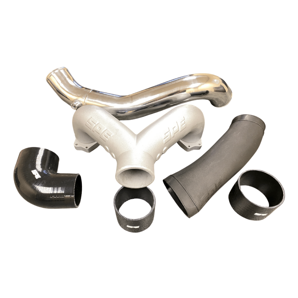 Snyder Performance Engineering Intake Piping Kit - Raw Casting (2011-2024 6.7L Powerstroke) - SPE-S100251