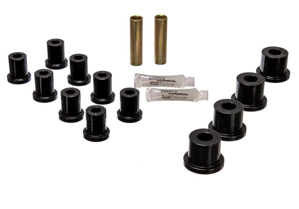 ENERGY SUSPENSION Jeep Spring Bushing Set (1976-1986 CJ7, CJ5) - 2.2116G