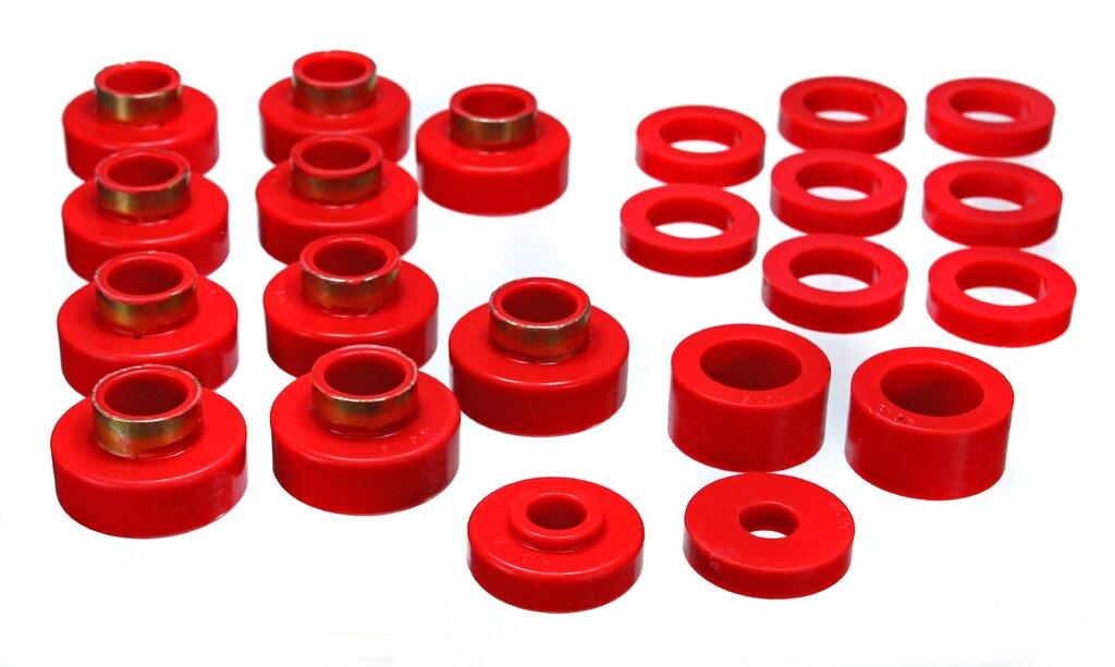 ENERGY SUSPENSION Cj Body Mount Set (1980-1986 CJ5, CJ7) - 2.4102R