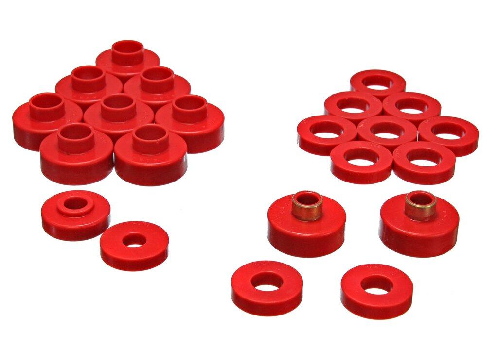 ENERGY SUSPENSION Cj Body Mount Set (1976-1979 CJ7, CJ5) - 2.4103R