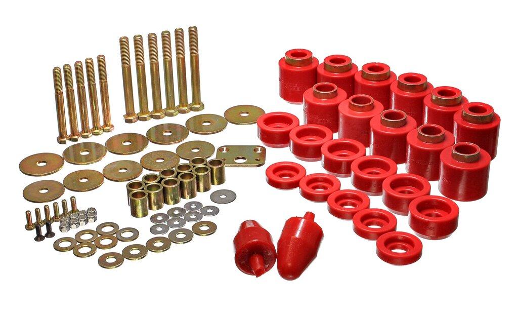 ENERGY SUSPENSION Tj 1In. Body Lift Kit (1997-2006 TJ, Wrangler) - 2.4108R