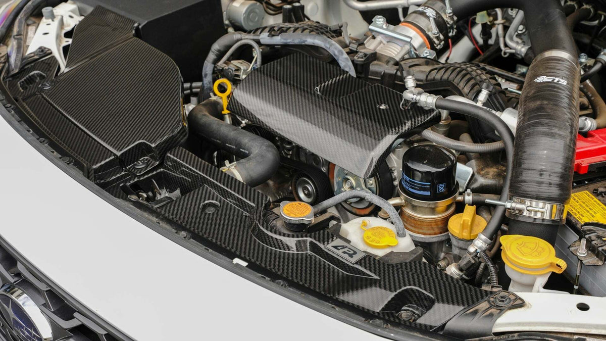 APR Performance Carbon Fiber Radiator Cooling Shroud (2022+ WRX) - CF-802201