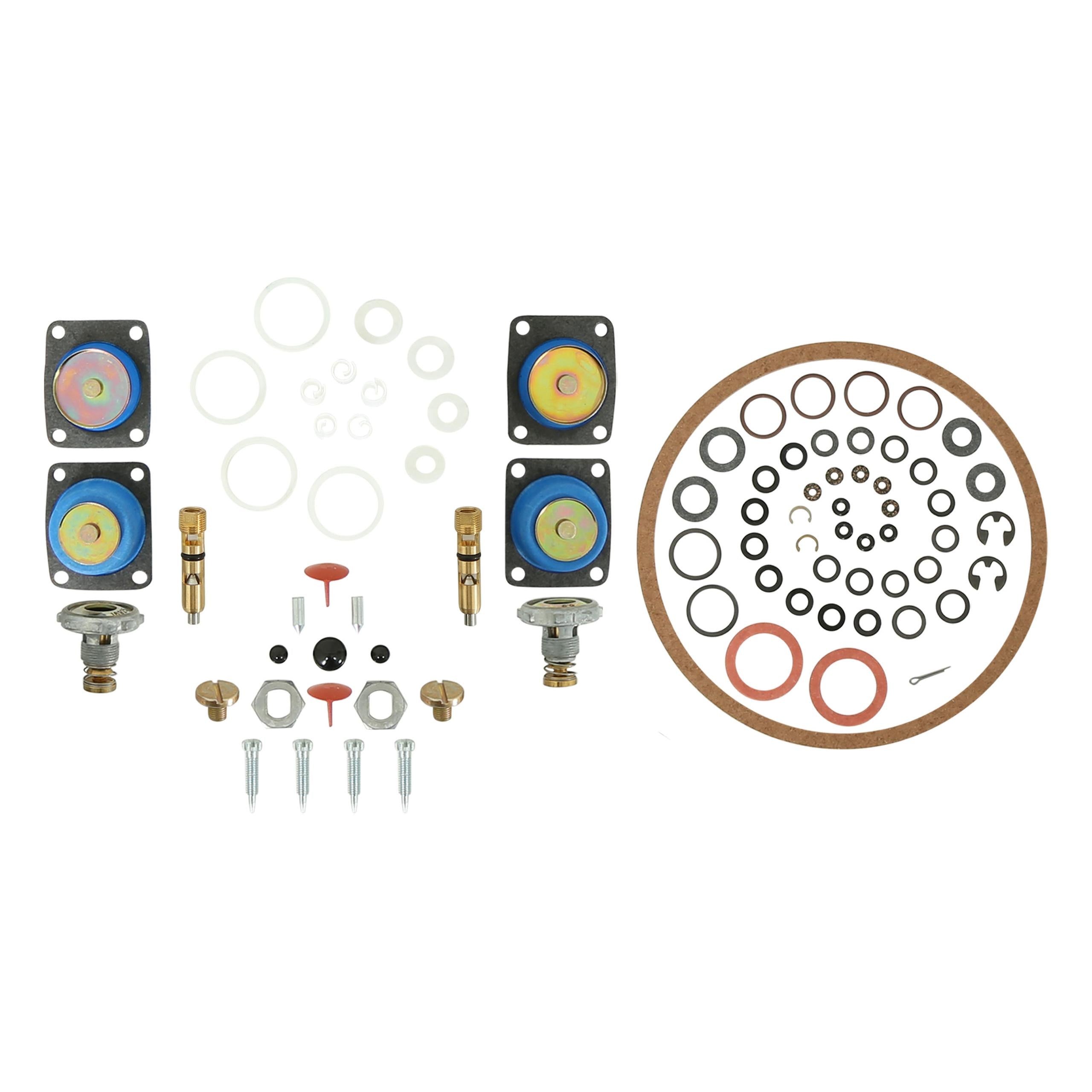 Quickfuel Non-Stick Rebuild Kit; Alcohol/E85 4150/4150 H.P. - 3-208QFT