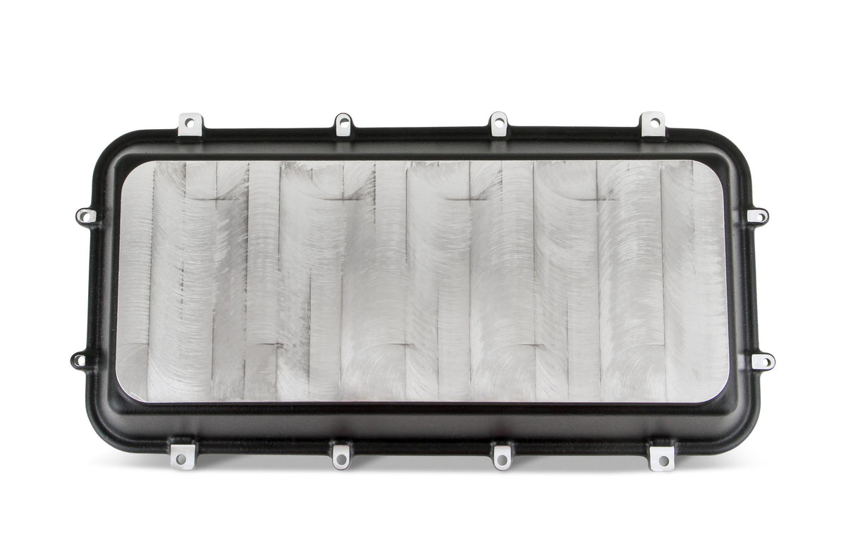 Holley Hi-Ram Intake Plenum Top Only-Black Finish - 300-208BK-2
