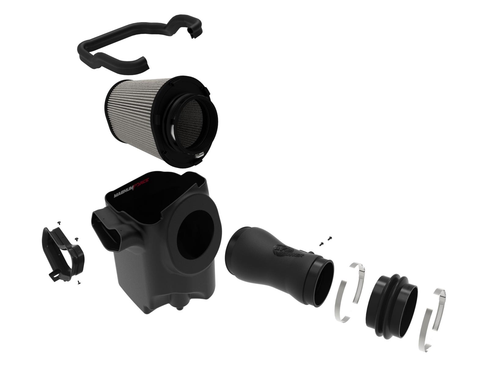 AFE Magnum FORCE Stage-2 Cold Air Intake System w/ Pro DRY S Filter
(2020-2022 F-250 / F-350 7.3L) - 54-13069D
