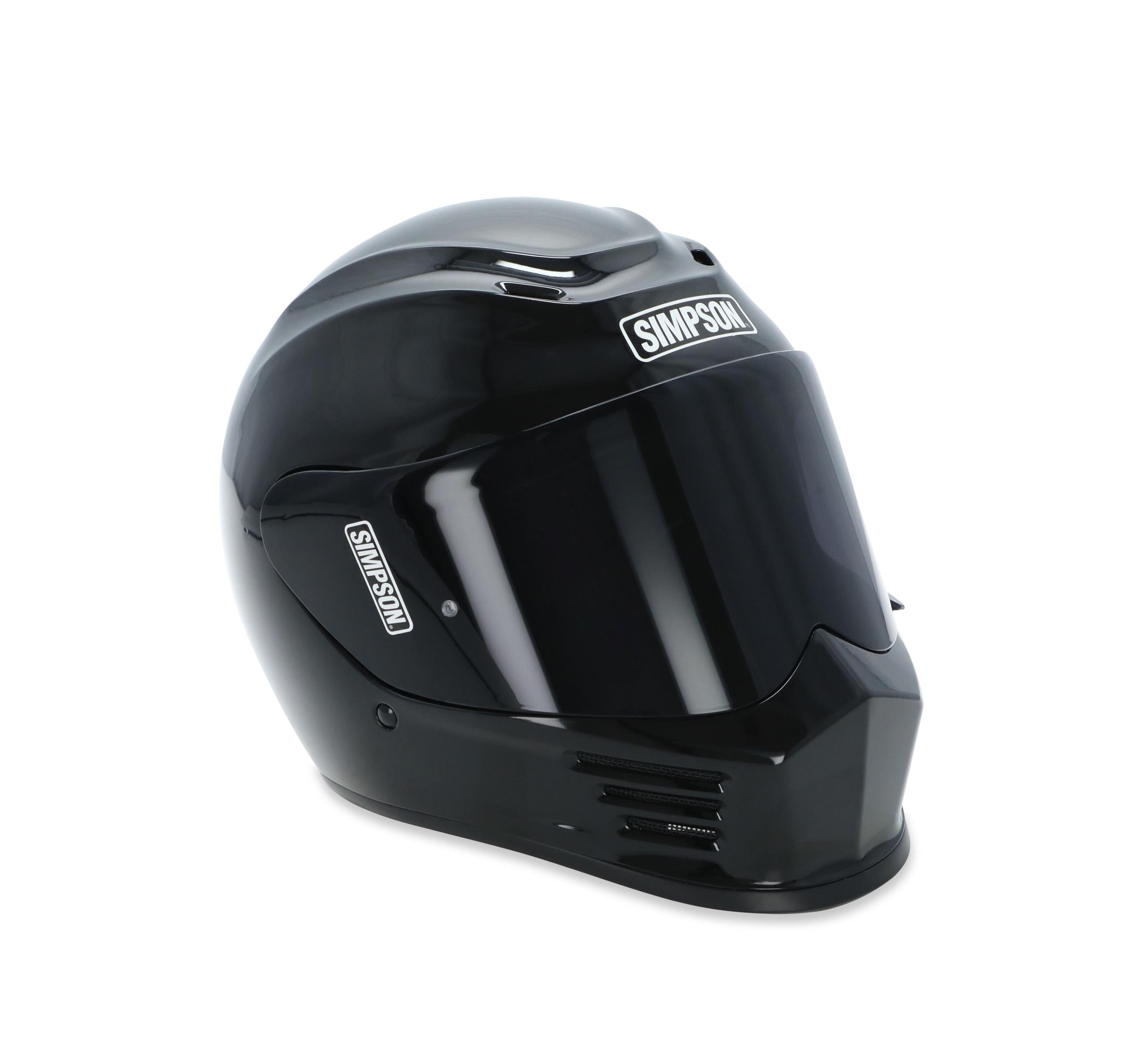 Simpson Racing Motorcycle Speed Bandit Helmet - Black - SPBS2