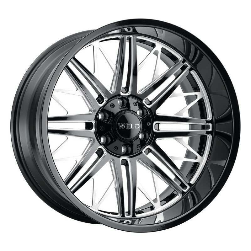 Weld Racing 22x10 Cascade 5x139.7 5x150 ET-18 BS4.75 Gloss BLK MIL 110.2 - W14520070475