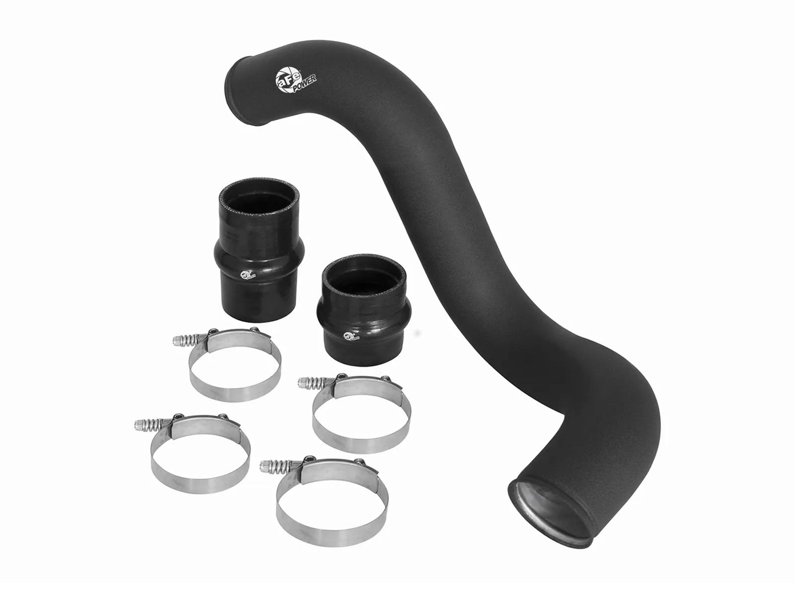 AFE BladeRunner 3 IN Aluminum Cold Charge Pipe Black - 46-20109
