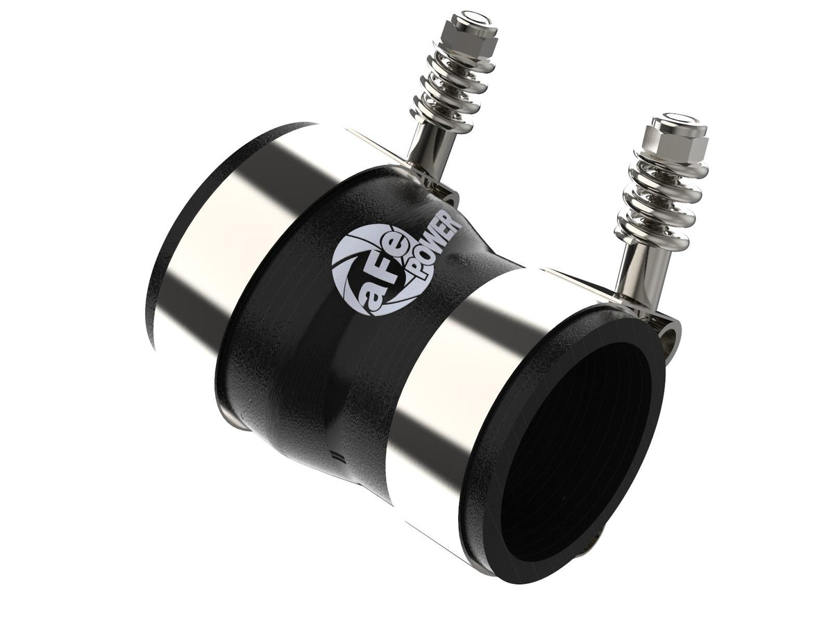 AFE BladeRunner Turbo Muffler Delete for OE Charge Pipe Red (2015-2021 A3 Quattro, A3, S3, Golf R, GTI, Jetta) - 46-20416-R