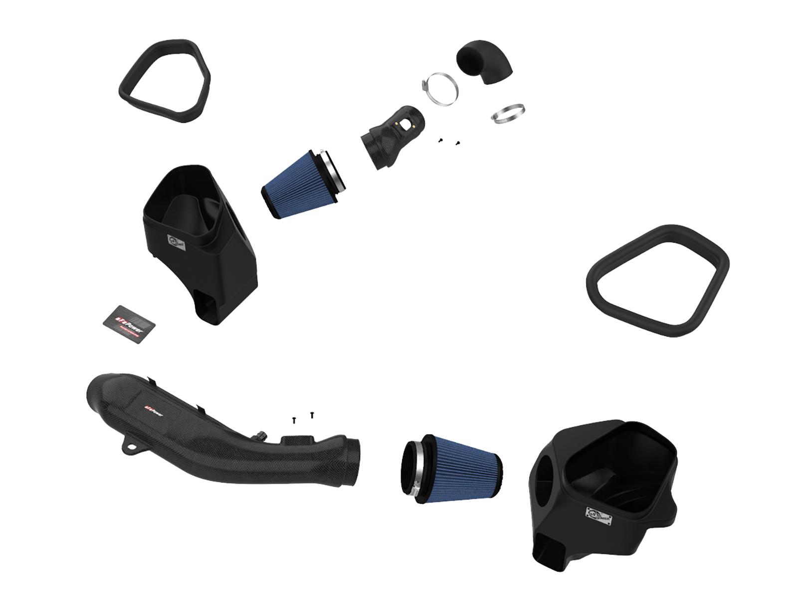 AFE Open Element Intake (2015-2019 BMW M3 L6-3.0L (tt)) - 57-10006R