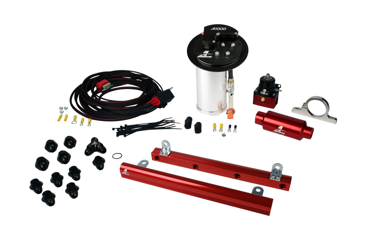 Aeromotive 17320 10-17 Mustang GT Stealth A1000 Racing Fuel System with 5.4L 4-V Fuel Rails