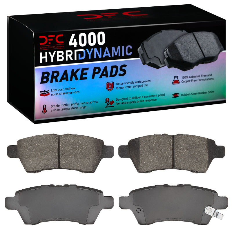 DFC 05-12 Nissan Pathfinder Rear 4000 Hybridynamic Brake Pads
