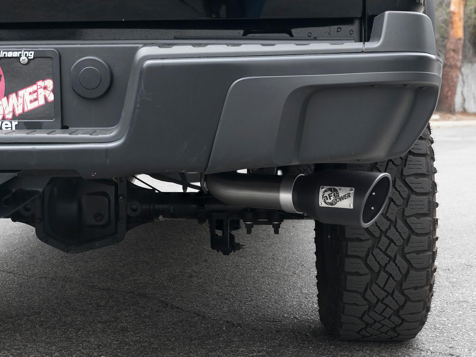 AFE MACH Force-Xp Cat-Back Exhaust System w/ Black Tip (2017-2021 Colorado, Canyon) - 49-44097-B