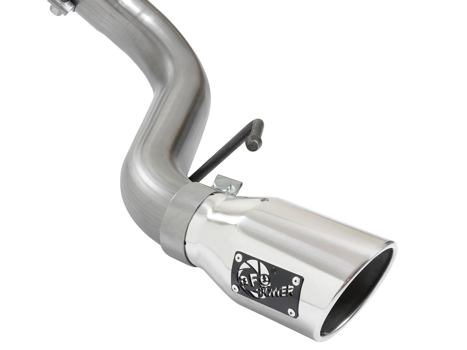 AFE MACH Force-Xp 3 IN 409 Stainless Steel Cat-Back Exhaust System w/Polished Tip (2007-2014 FJ Cruiser, FJ Cruiser) - 49-46003-1P