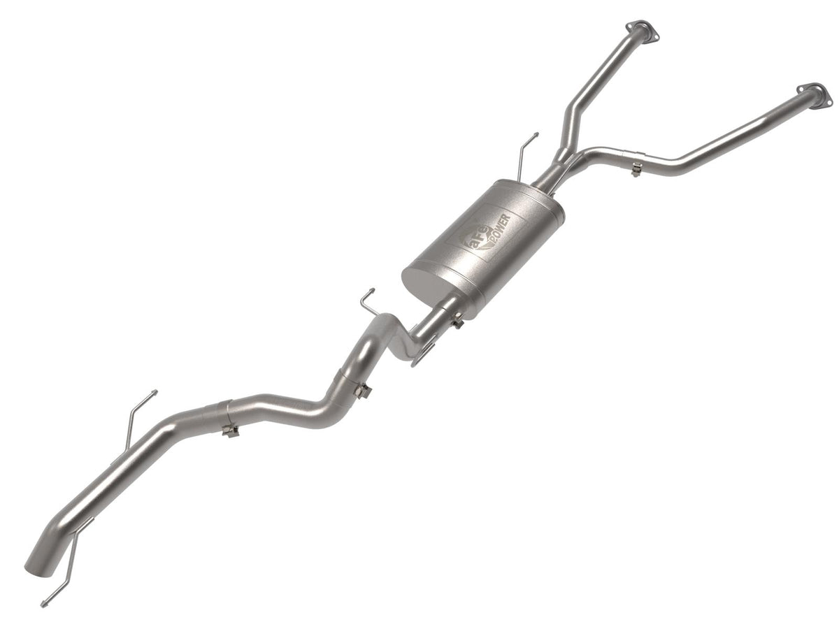 AFE Vulcan Series 2-1/2 IN to 3 IN Stainless Steel Cat-Back Exhaust System - 49-36069