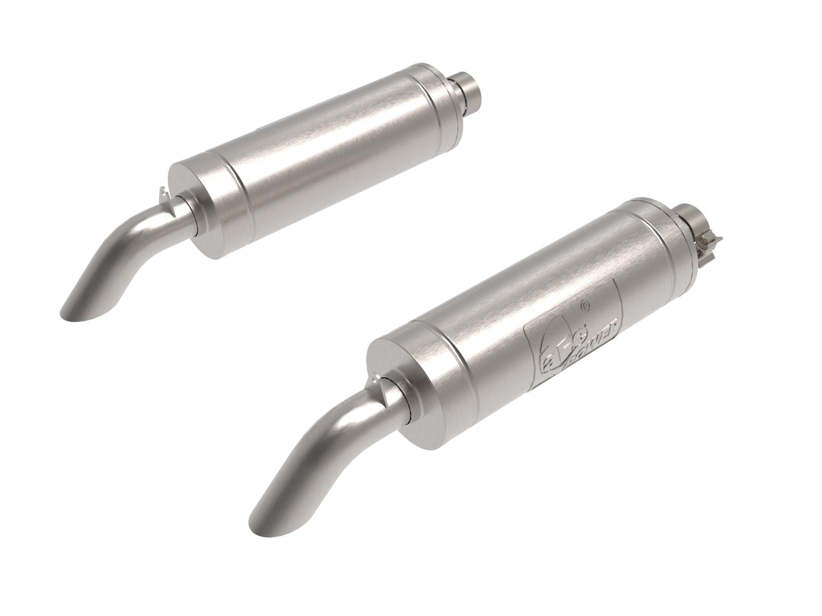AFE     Vulcan Series 2.5" 304 Stainless Steel Cat-Back Exhaust System (Mercedes Benz G500 (W463) 02-08 V8-5.0L)