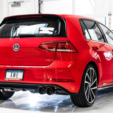 AWE SwitchPath™ Exhaust for MK7 Golf R - Diamond Black Tips, 102mm - 3025-43068