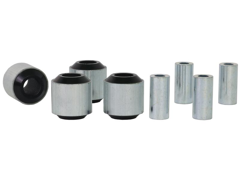 Whiteline Performance Control Arm Lower Rear Inner And Outer Bushing Whiteline (2005-2015 325Ci, 325i, 325xi, 330Ci, 330i, 330xi, 320i, 120i, 130i, 328xi, 335xi, 335i, 328i, 125i, 135i, 128i, 335d, 335i xDrive, 328i xDrive, X1, 335is, 1 Series M, 118i, 13