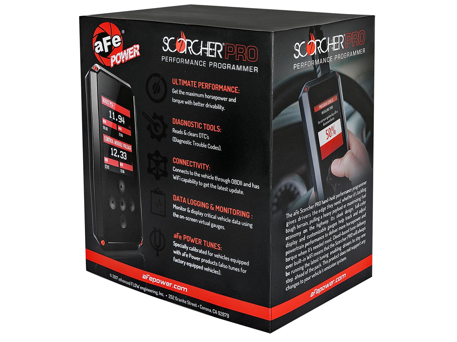 AFE SCORCHER PRO Performance Programmer (Ford F-150 11-14 V8-5.0L) - 77-33013