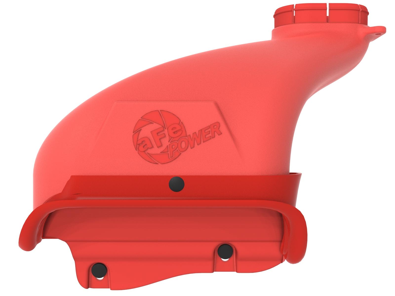 AFE 52-10010SR Rapid Induction Dynamic Air Scoop Red (2021-2025 Ford F-150 V6 / V8)