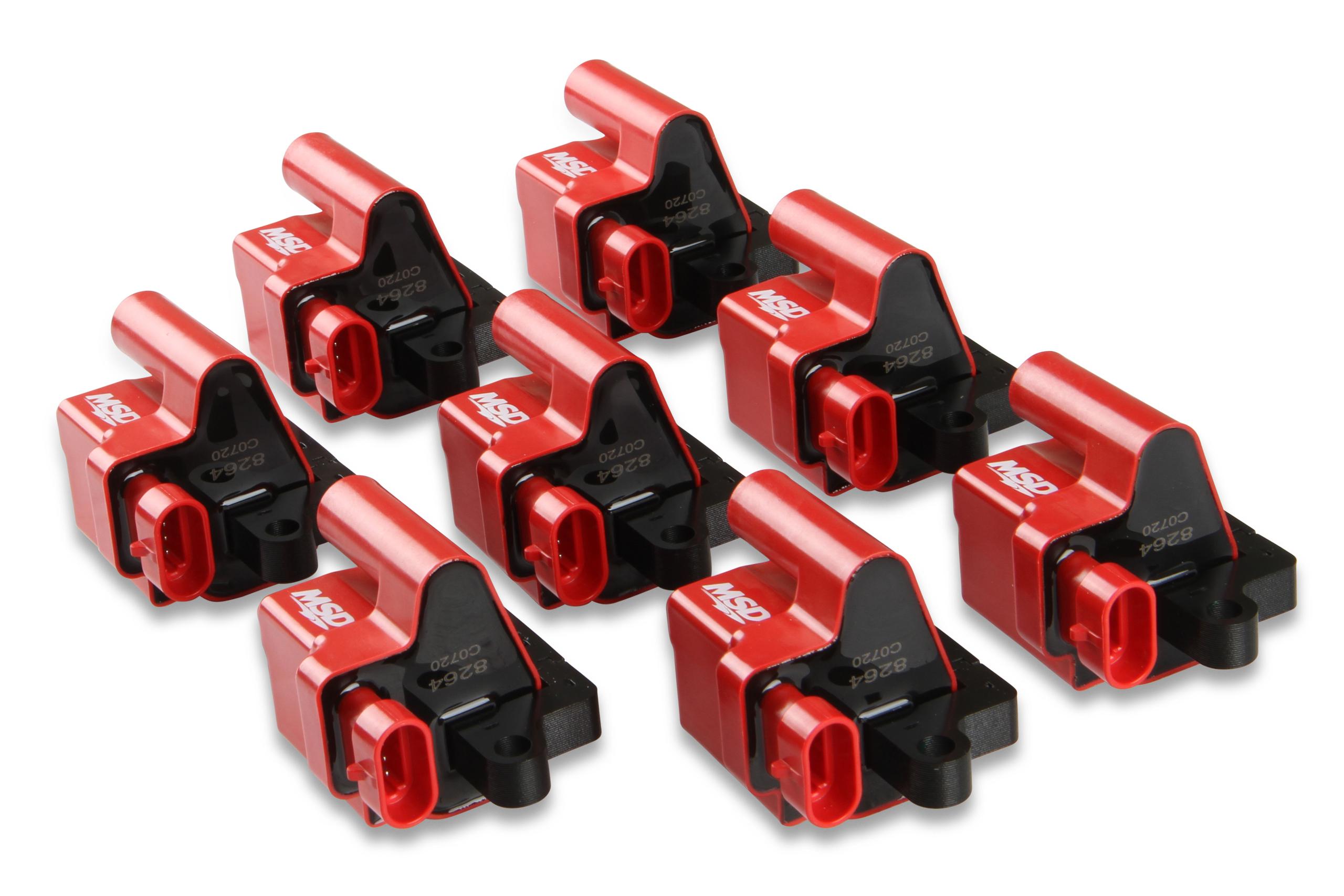 Msd 82648 Coils, Gm L-Series Truck 99-09, 8-Pack