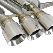 AFE Takeda Cat-Back Exhaust System w/ Polished Tip (2017-2021 Civic) - 49-36623-P