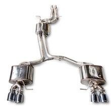 AWE Tuning Audi 8R SQ5 Touring Edition Exhaust - Quad Outlet Chrome Silver Tips - 3015-42052