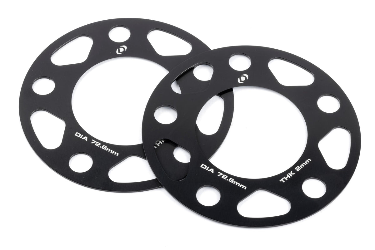 Dinan Spacers; 5x120 - 72.6mm CB - 2mm Thick - D210-2032