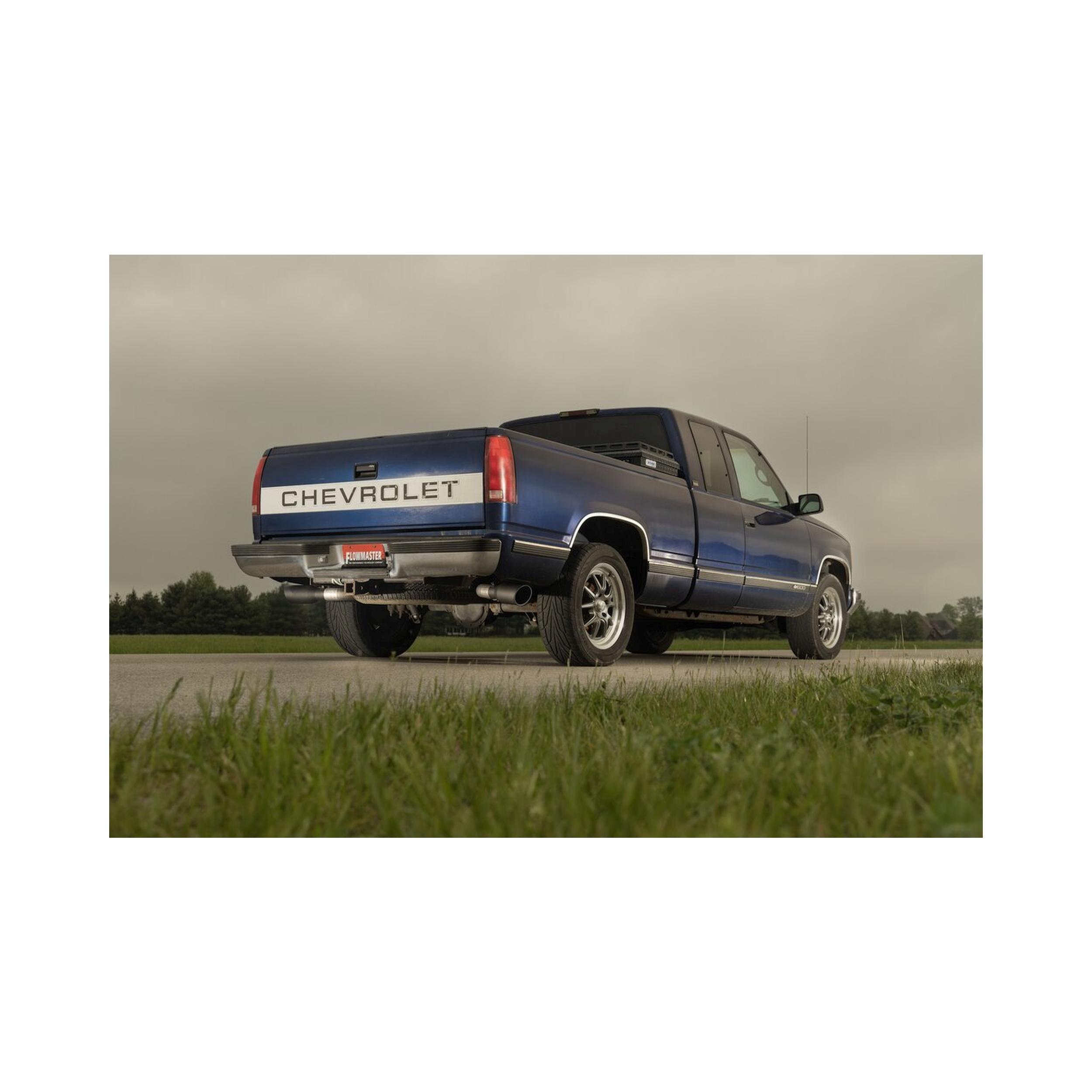 Flowmaster Outlaw Extreme Cat-back Exhaust System (1994-1995 C1500 , K1500) - 818191