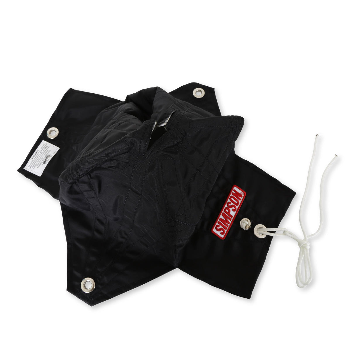 Simpson Racing Simpson Black Nylon Pack, 8' Air Boss - 42035
