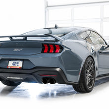 AWE SwitchPath Catback Exhaust - Quad Diamond Black Tips (2024-2026 Mustang GT) - 3025-43650