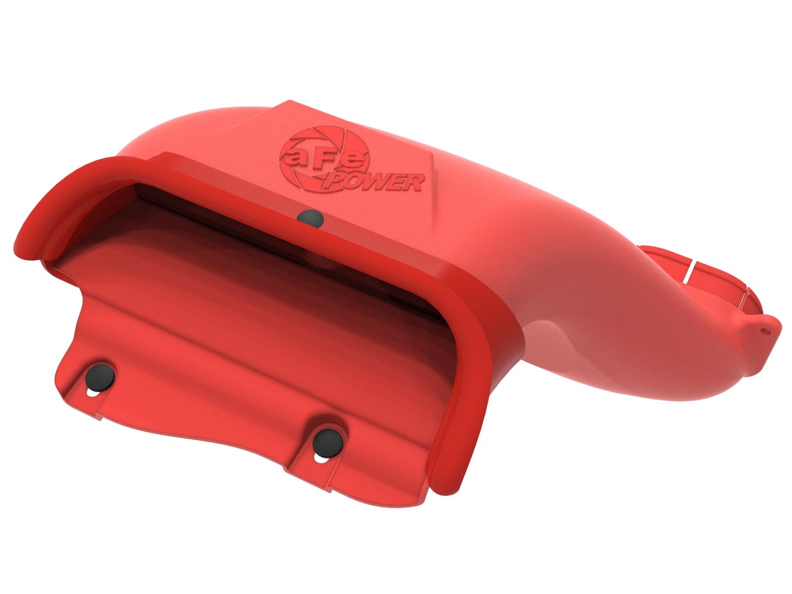 AFE 52-10010SR Rapid Induction Dynamic Air Scoop Red (2021-2025 Ford F-150 V6 / V8)