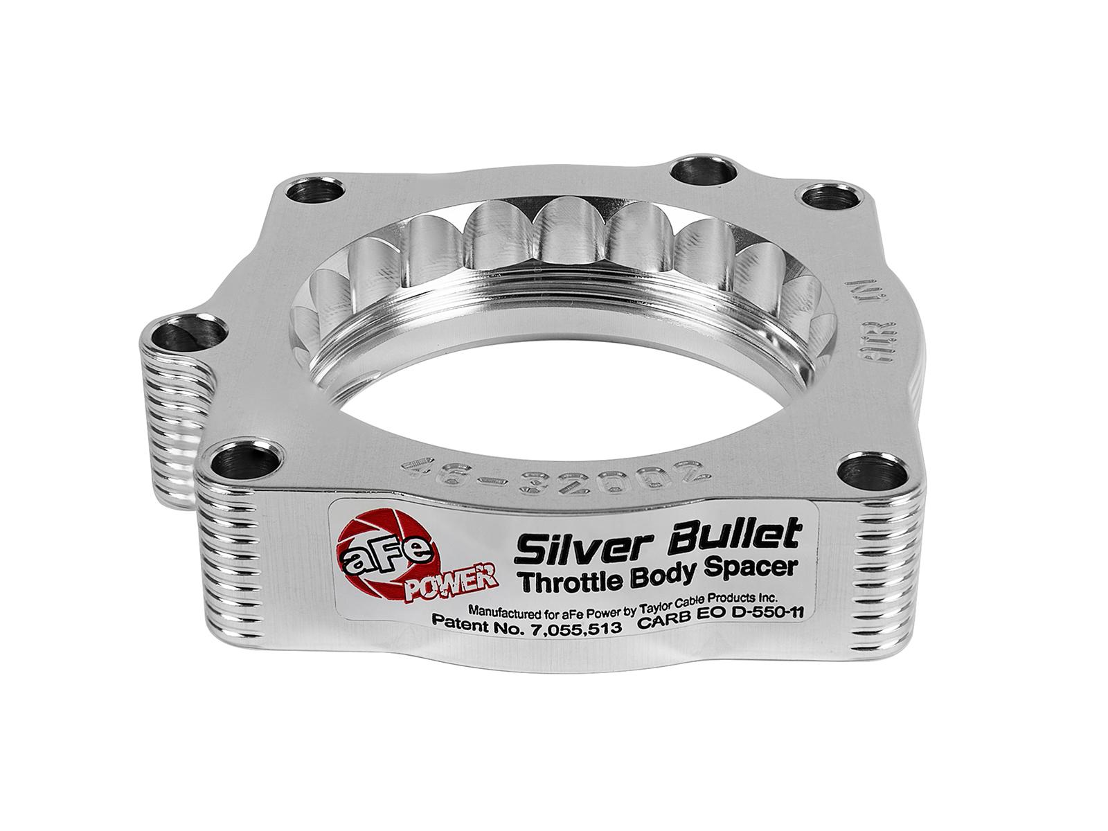 AFE Silver Bullet Throttle Body Spacer Kit (2003-2008 Ram 1500, Ram 2500, Ram 3500) - 46-32002
