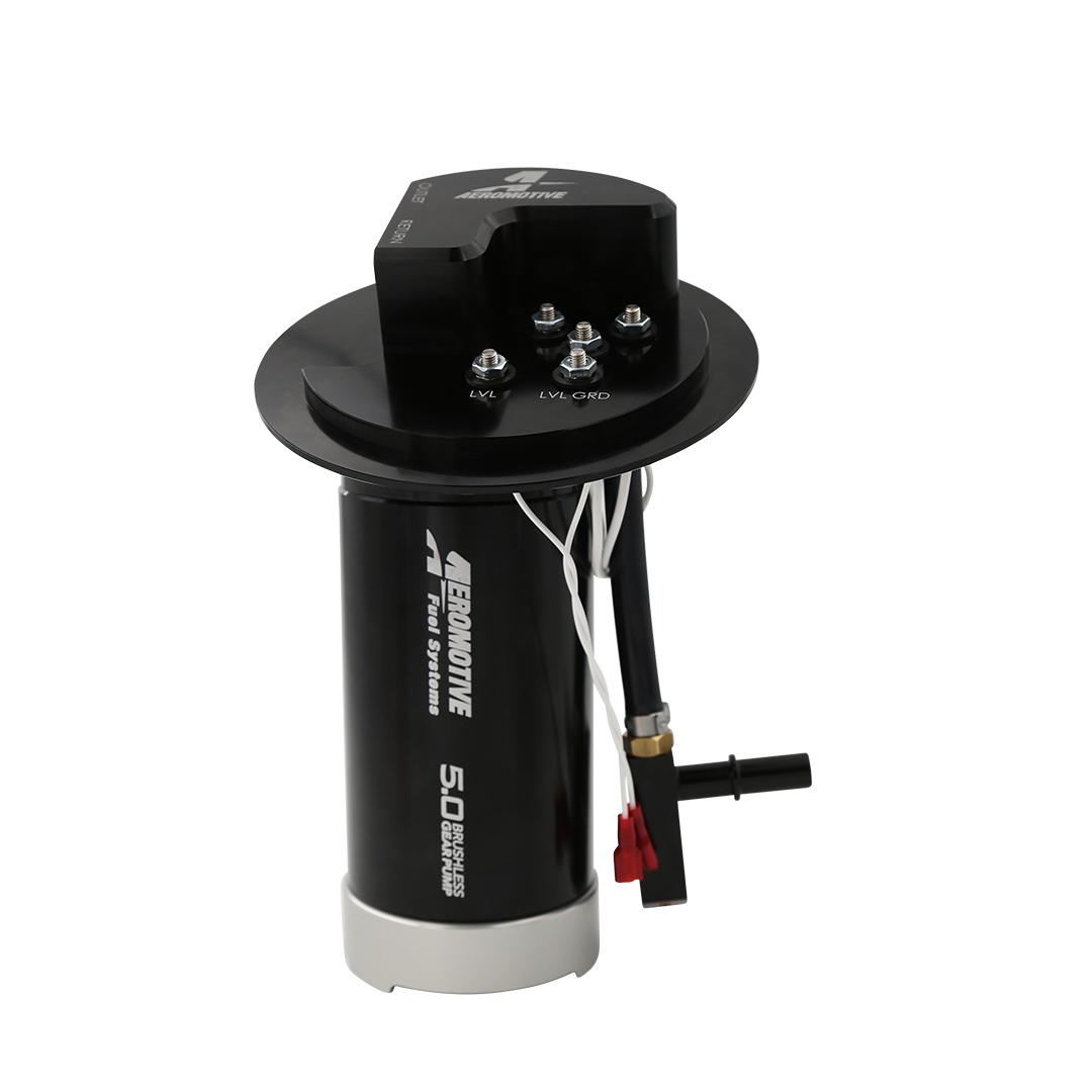 Aeromotive Brushless In-Tank Pump - Brushless 5.0 GPM Gear Pump (2011-2022 Mustang GT / EcoBoost / V6) - 19108