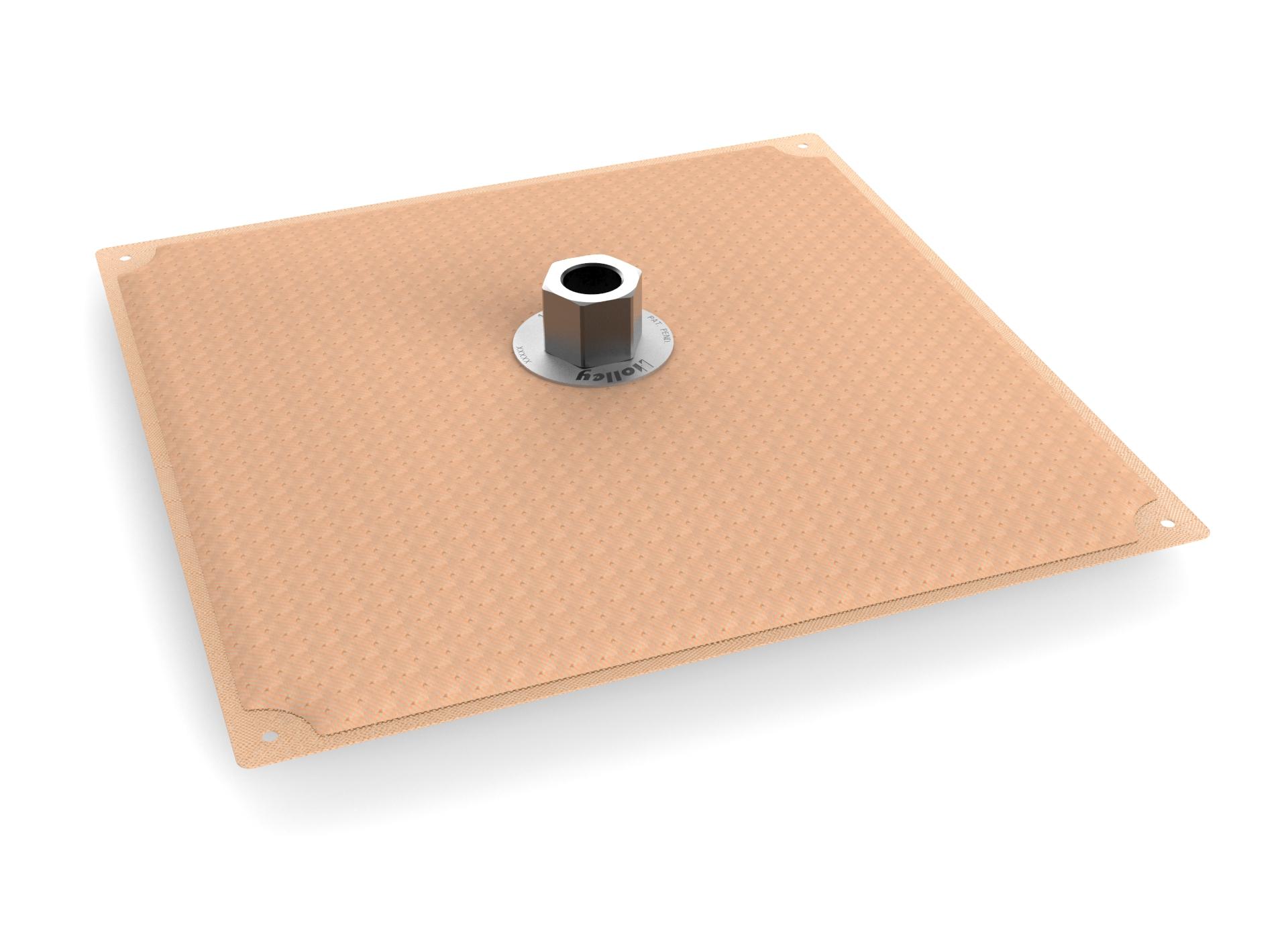 Holley 11" x 11" HydraMat, Square.  - 16-106