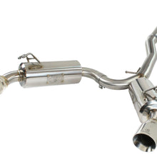 AFE Takeda 3 IN to 2-1/2 IN 304 Stainless Steel Cat-Back Exhaust w/ Polished Tips - 49-36701