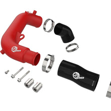 AFE BladeRunner 2-1/2 IN Aluminum Hot Charge Pipe Red (2024-2025 Wrangler) - 46-20778-R