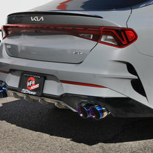 AFE Takeda 3 IN to 2-1/2 IN 304 Stainless Steel Axle-Back Exhaust w/ Blue Flame Ti (2021-2024 K5 GT) - 49-37043-L